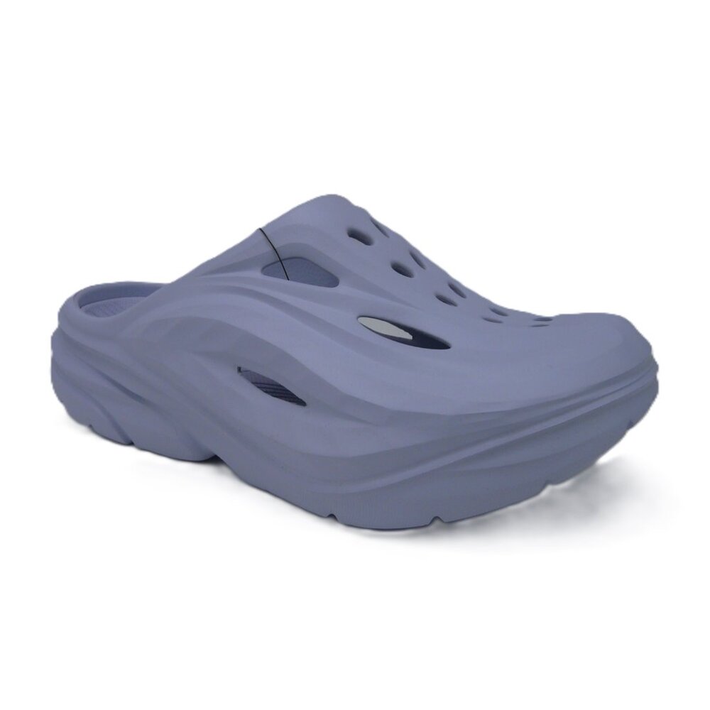 HOKA ONE ONE Unisex Ora Recovery Mule Slide Sandal Ether/Ether